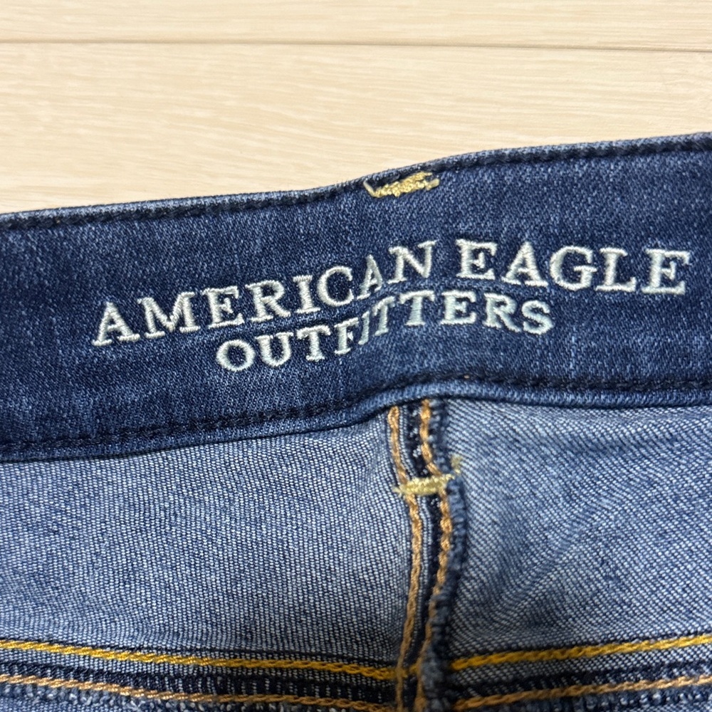3/$10 American Eagle Outfitters Indigo Denim Jeans - Picture 2 of 7